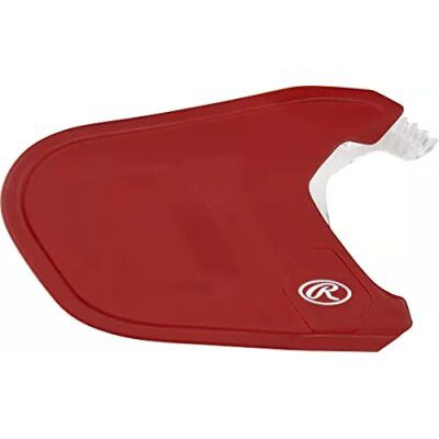Rawlings Mach Adjust Jaw Guard RHH Red Matte