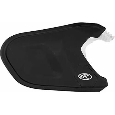Rawlings Mach Adjust Jaw Guard  RHH BK Matte