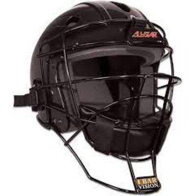 All Star Youth Catchers Head Gear Black