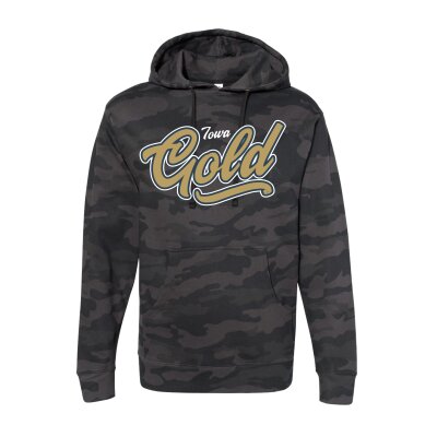 Independent Trading Co - Hooded Sweatshirt - Camo - GOLD