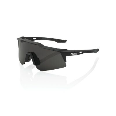 SPEEDCRAFT XS - Soft Tact Black - Smoke Lens - OS