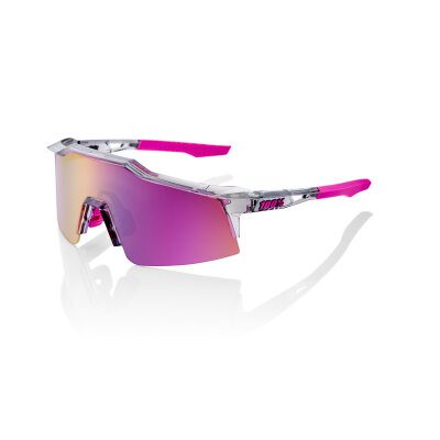 SPEEDCRAFT SL - Polished Translucent Grey - Purple Multilayer Mirror Lens