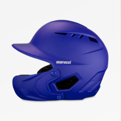 Marucci Duravent Batting Helmet with Jaw Guard Royal Blue