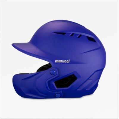 Marucci Duravent Batting Helmet with Jaw Guard Royal Blue