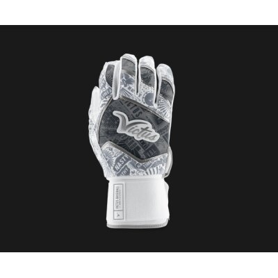 Victus NOX Full Wrap Batting Glove White/Silver