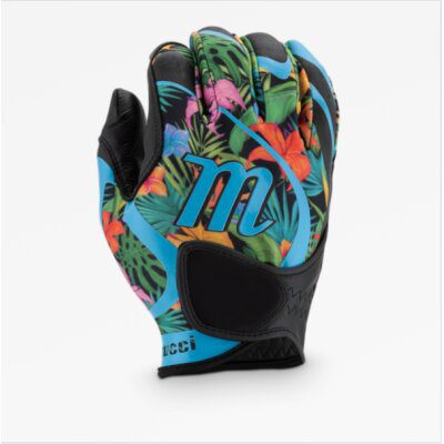 Marucci Verge Fastpitch Batting Glove Blue/Black