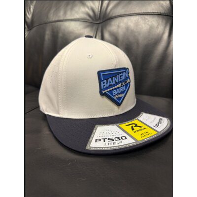 Richardson PTS30 Barn Rubber Patch - Navy/White