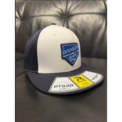 Richardson PTS30 Barn Rubber Patch - Navy/White Alternate