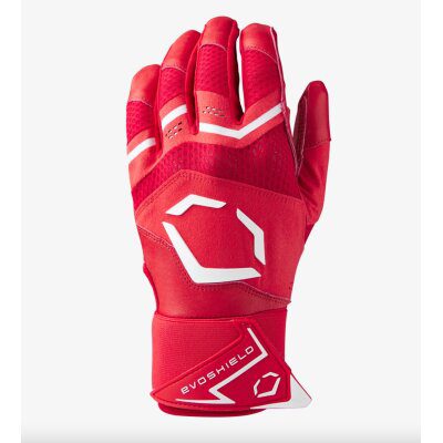 Evoshield Carbyne Batting Glove With Strap Scarlet