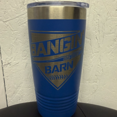 The Barn Blue Tumbler