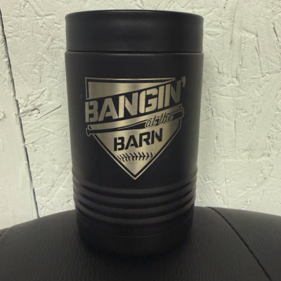 The Barn Black Can Coozie
