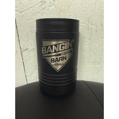 The Barn Black Can Coozie