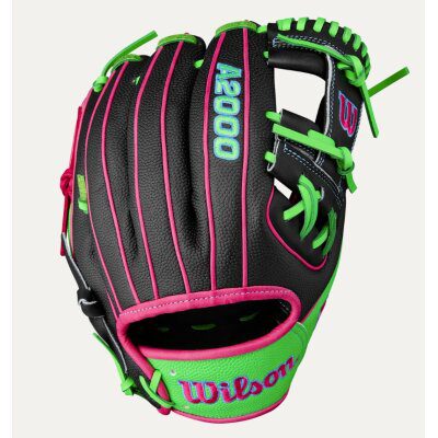 Wilson 2025 Summer A2000 1786SS 11.5" Black/Neon Green