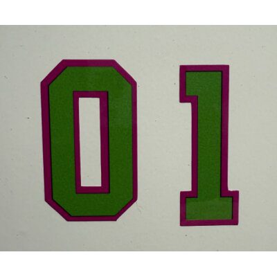 Reign Helmet Sticker Numbers