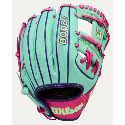 Wilson 2025 Fall A2000 DP15SS Seafoam/Flamingo Pink
