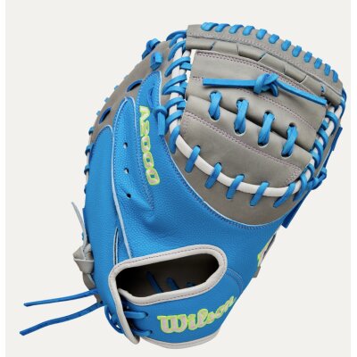 Wilson 2025 Fall A2000 FPCM23 Sky Blue/Grey Fastpitch 34"