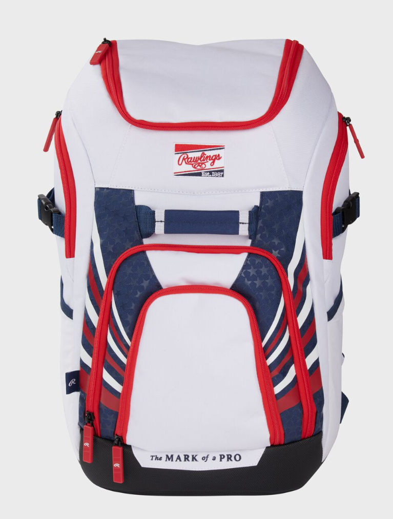 Rawlings Franchise 2 Players Backpack - USA