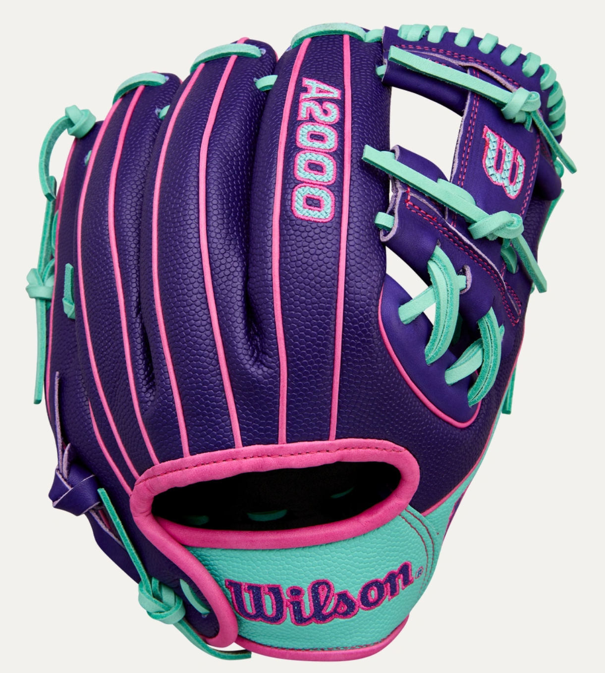 Wilson 2025 Winter A2000 DP15SS 11.5" Purple/Seafoam/Pink