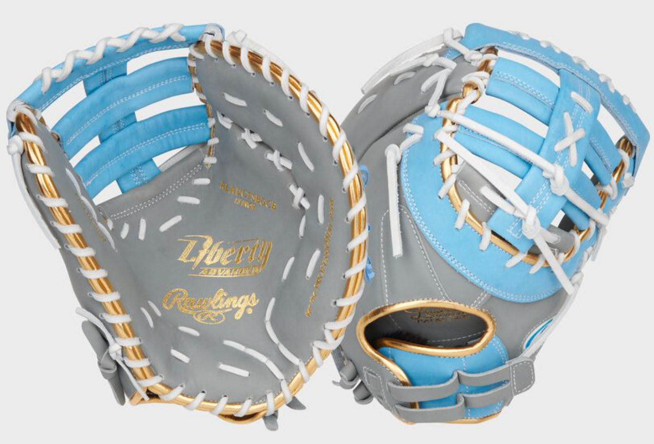 Rawlings Liberty Advanced Color Series 13" Gray/Columbia Blue/Gold