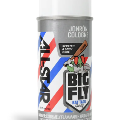All Star Big Fly Scented Bat Grip Spray - Jonron Cologne