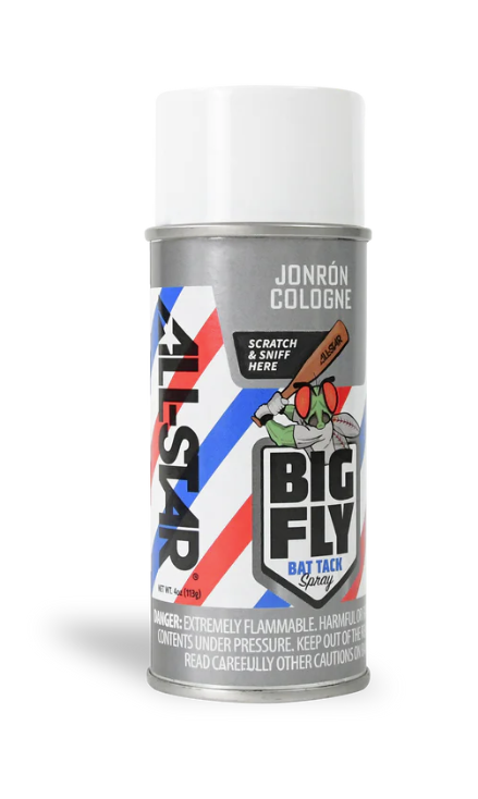 All Star Big Fly Scented Bat Grip Spray - Jonron Cologne