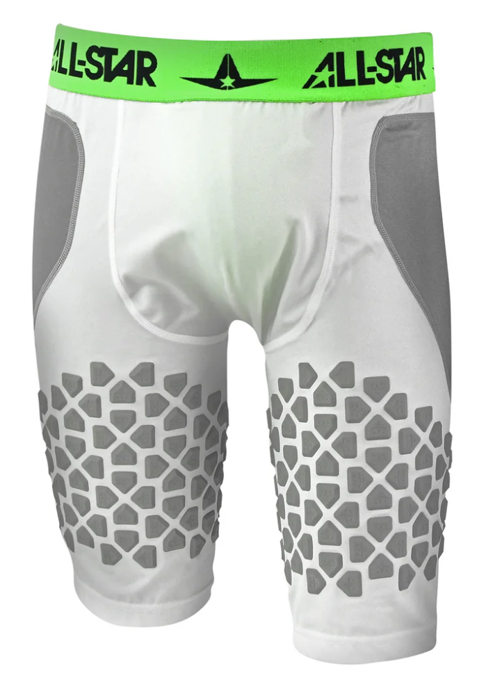 All Star MVP-Pro Catchers Protective Padded Compression Shorts