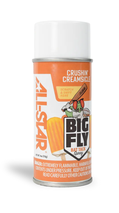 All Star Big Fly Scented Bat Grip Spray - Crushed Creamsicle