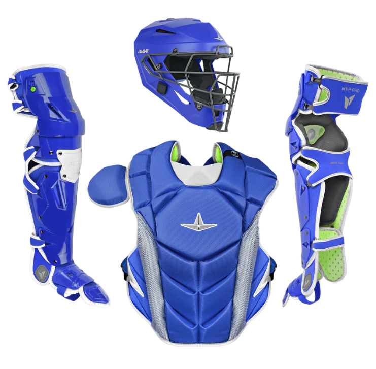 All Star MVP PRO Catchers Kit Royal/White