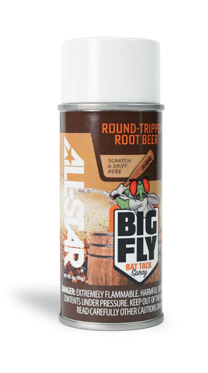 All Star Big Fly Scented Bat Grip Spray - Round-Tripper Rootbeer