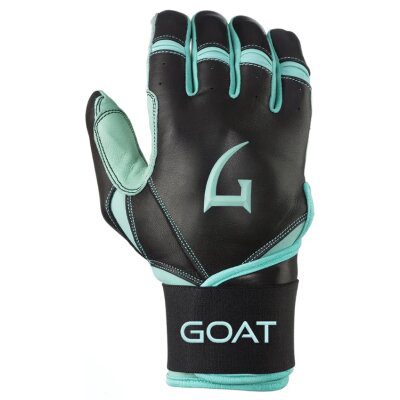GOAThletic Origin Series Long Cuff Batting Gloves Black/Mint