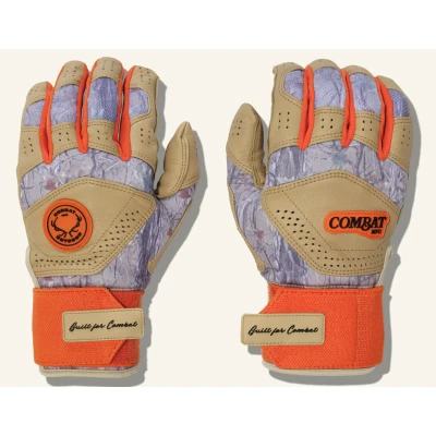 COMBAT MFG Outdoor Shooters Shoot Long Strap Batting Gloves